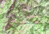 Carte IGN 2010 moyenne et haute vallée du Cavu