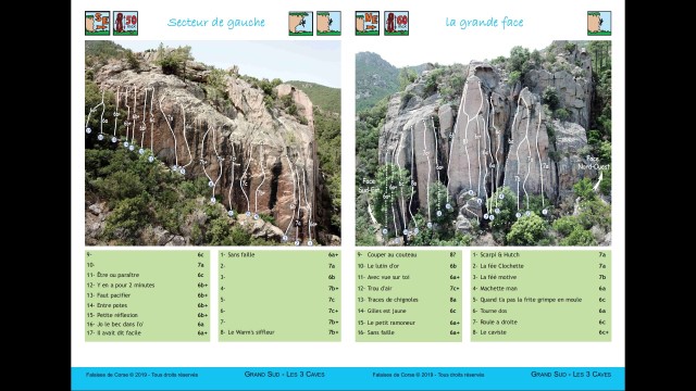 Falaises de Corse - Les 3 Caves p.2
