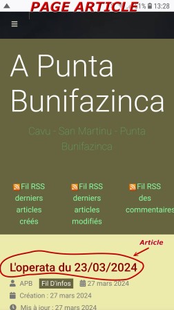 Page Article zone 1