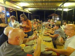 Pendat le dîner après la réunion