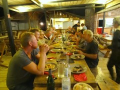 Pendat le dîner après la réunion