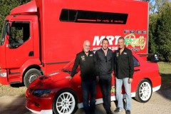 L'équipage MATTEI/PIETRI avant le rallye
