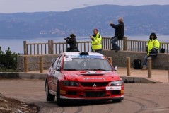 Photo de la voiture en course