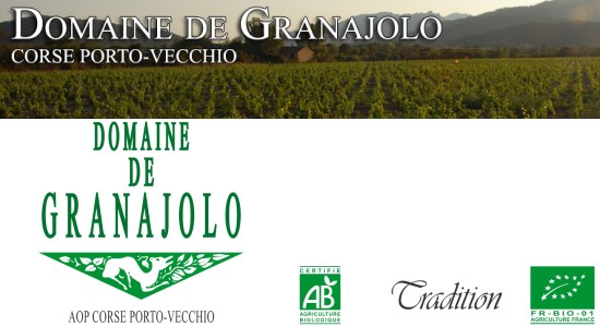 Granajolo, vin d'agriculture biologique